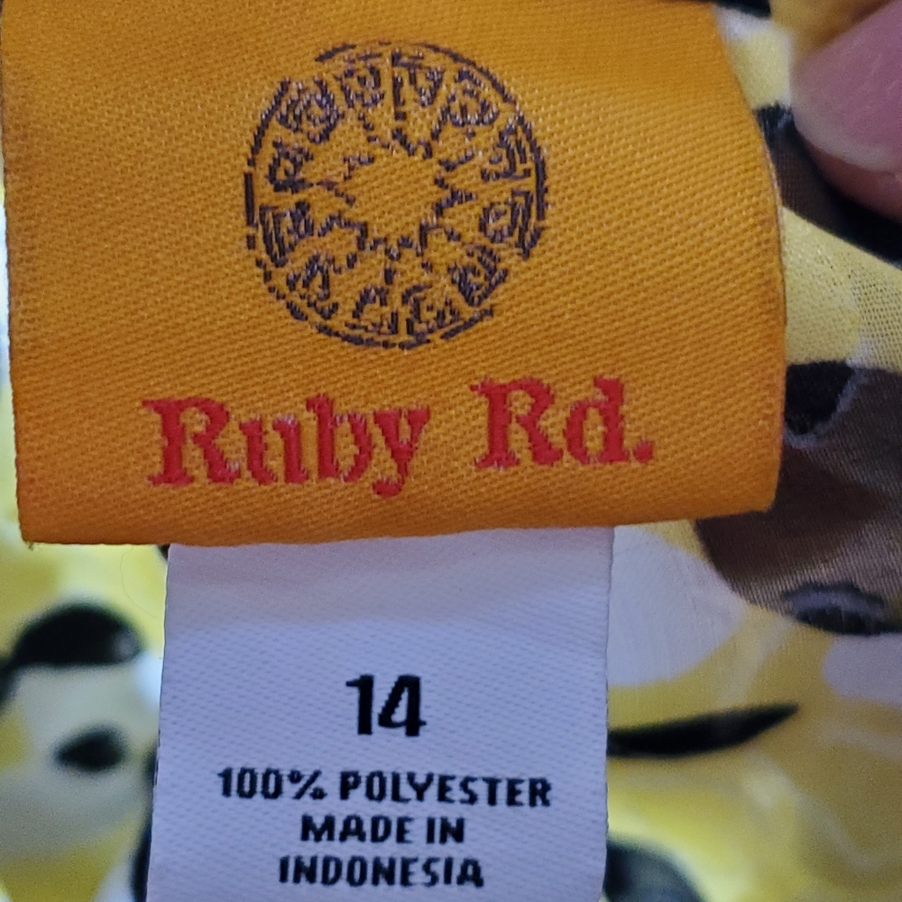 Ruby Rd. Sheer Button Up Shirt - image 4